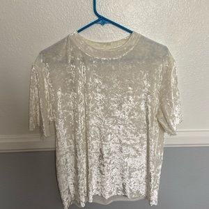 Velvet top